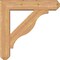 Ekena Millwork Funston Craftsman Smooth Bracket w/ Offset Brace, Western Red Cedar, 7 1/2"W x 34"D x 34"H BKT0806X34X34FST04SWR - alternate 2
